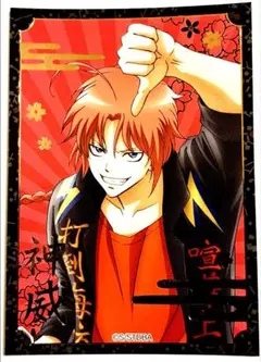 ①箔押しステッカー⭐【神威】♦️銀魂カード