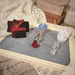 【祭9】 10cm ぬい服　大人浴衣フルコーデセット