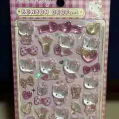 【国内正規品】SANRIOボンボンドロップシール第2弾　ハローキティ　ピンク