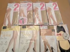 【まとめ売り】ストッキング ひざ下・クルー丈・浅履きソックス 8点セット