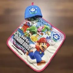 スーパーマリオブラザーズ ワンダー タオル 保育園 入園準備