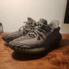 【良品】Yeezy Boost 350 V2 グレー スニーカー　27.5cm