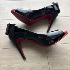 DIANA 黒 オープントゥ ハイヒール⭐︎デート⭐︎お出かけ⭐︎パーティー⭐︎二次会等