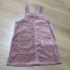 devirock コーデュロイ ジャンバースカート 120cm