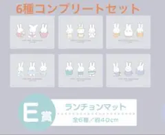 タイトーくじ ミッフィー miffy Lottery E賞 コンプリート