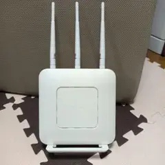 ★BUFFALO 無線LANwifi ホワイト 3本アンテナ