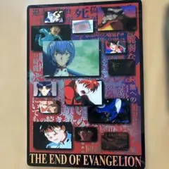 THE END OF EVANGELION 下敷き&クリアファイルセット