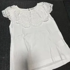 petit main 襟レーストップス　110