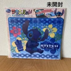 【レア】ディズニー　スティッチ　マウスパッド　STITCH グッズ　ハイビスカスのサムネイル