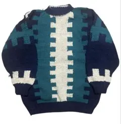 90s ビンテージ エクアドルニット