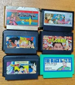 ファミコン ソフト 6本セット まとめ売り