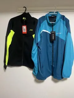 新品　リーニン　フォーザ　ウォームアップジャケット　バドミントン　L 2xl