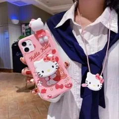 【未使用】ハローキティ　iPhone13 / 14 シリコンケース