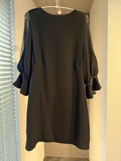 Snidel ブラック ミニワンピース さえこさんワンピ