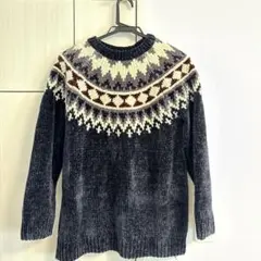 ITEMS URBAN RESEARCH シェニールニット セーター