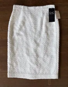⭐︎新品未使用⭐︎C and C タイトスカート　ホワイト
