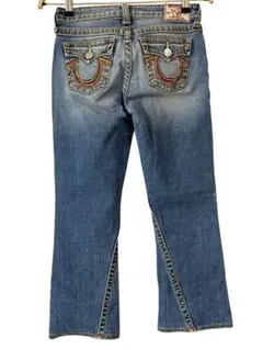 TRUE RELIGION フレア ブーツカット トゥルーレリジョン USA生地