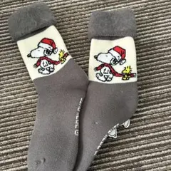 スヌーピー クリスマス ソックス 23〜25cm