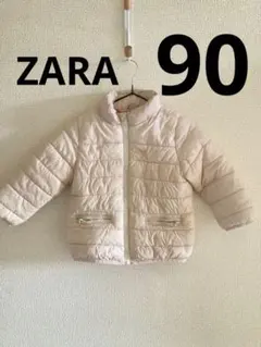 ★ZARA★90cm・ピンク・ダウンジャケット