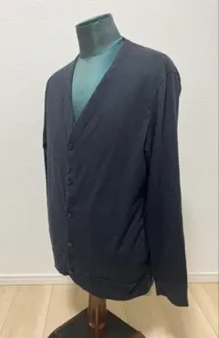 ユニクロ　エアリズム　UVカットカーディガン　ダークネイビー　 L