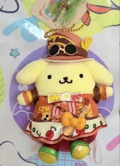 ポムポムプリン kawaii kabuki かわいい 歌舞伎 ぬいぐるみ バッジ