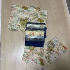御所解柄小紋　名古屋帯セットのサムネイル