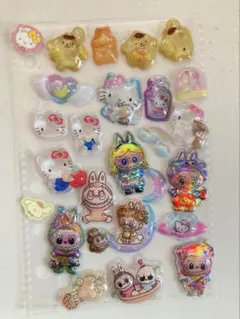 ボンボンドロップシール おすそ分け シール キティー ポムポムプリン ラブブ