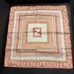 FENDI スカーフ ハンカチ 約50×50