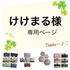 けけまる様の専用ページになります♡