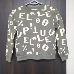 H&M キッズ トレーナー カーキ スウェット