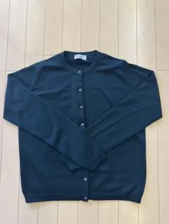 JOHN SMEDLEY グリーン カーディガン M