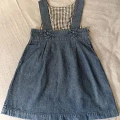 デニム ジャンバースカート 110 apres les cours