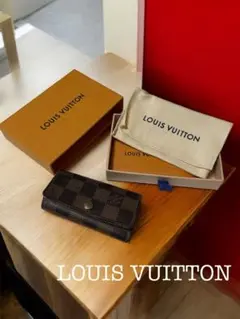 LOUIS VUITTON ダミエ レザーキーケース　4連