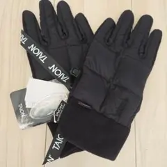 新品未使用タイオンTAIONマウンテンライトダウングローブ　 ブラック手袋