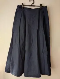 ラテ様専用です^⁠_⁠^　　　無印良品　デニム　ロングスカート