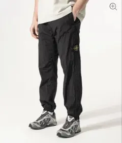 36 stone island ストーンアイランド　ナイロンメタルパンツ