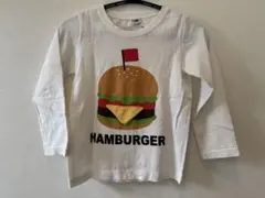 チークルーム カットソー サイズ100 ハンバーガー
