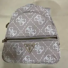 GUESS ピンク ロゴ入り リュックのサムネイル