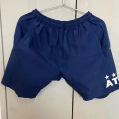 アスレタ ネイビー ショートパンツ ATロゴ