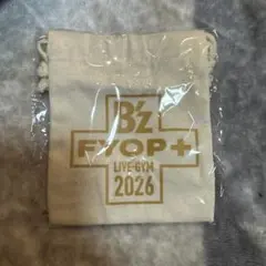 B’z FYOP + ガチャガチャ ミニ巾着 ナチュラル