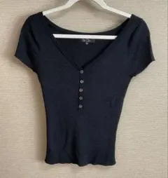 COUP DE CHANCE Vネック 半袖ニットトップス
