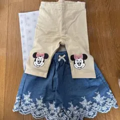 Disney baby ミニーマウス ボトムスセット 90cm
