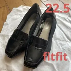fitfit ストレッチローファー　22.５　黒のサムネイル
