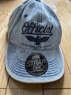 ヴィンテージ風　デニムキャップ