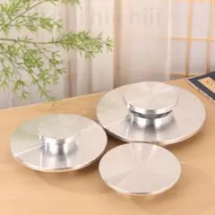 GAG09cc) 手ろくろ 手回し ロクロ MARUNI ２ヶセット 直径25cm 直径22cm 陶芸