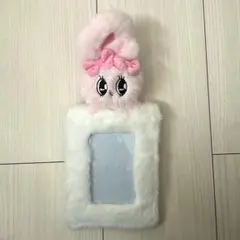 エスターバニー ぬいぐるみ付フォトホルダー パスケース カード入れ トレカ