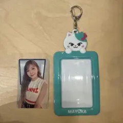 NiziU マユカ　ルキャ　フォトカードホルダートレカケーストレカ付き2点セット