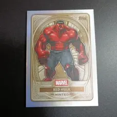 2025 Topps Marvel Mint レッドハルク ブロンズベースカード