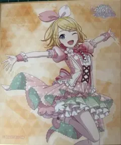 プロセカ ミニ色紙【セカイの桜、つながる 想い】 鏡音リン
