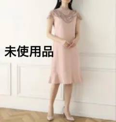 クリスセリーン　ピンク ノースリーブワンピースのサムネイル